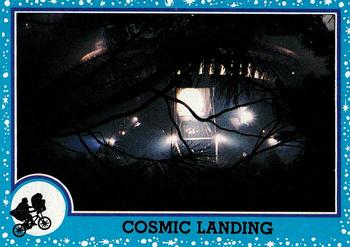 1982 Topps E.T. The Extraterrestrial #71 Cosmic Landing Front