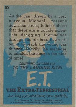 1982 Topps E.T. The Extraterrestrial #63 