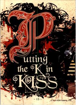 2010 Press Pass The Legend of Kiss #13 Gene Simmons Back