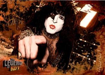 2010 Press Pass The Legend of Kiss #100 Paul Stanley Front