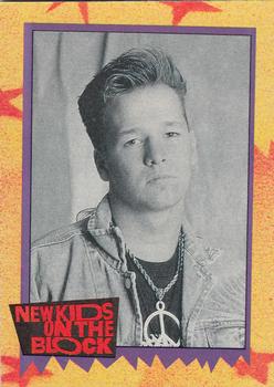 1989 Topps New Kids on the Block #17 NKOTB Quiz! Question #7 Front