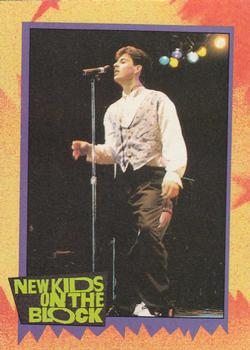 1989 Topps New Kids on the Block #20 NKOTB Quiz! Question #10 Front