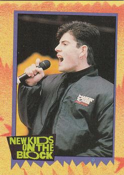 1989 Topps New Kids on the Block #79 NKOTB Quiz! Question #20 Front