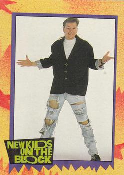 1989 Topps New Kids on the Block #7 Donnie Wahlberg Front