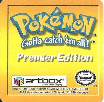 1999 Pokemon Action Flipz Premier Edition #35 #19 Rattata #20 Raticate Back