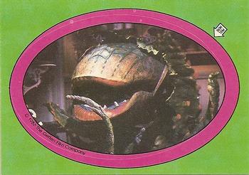 1986 Topps Little Shop of Horrors #23 / Seymour's a celebrity ... but Front
