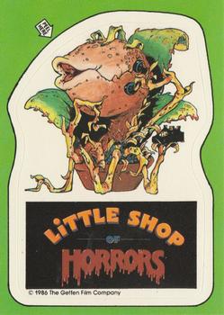 1986 Topps Little Shop of Horrors #5 / In the basement of the flower Front