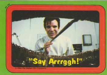 1986 Topps Little Shop of Horrors #36 Say Arrrggh! / Puzzle Front