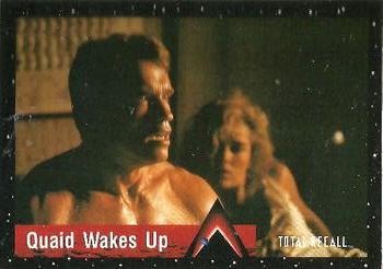 1990 Pacific Total Recall #4 Quaid Wakes Up Front