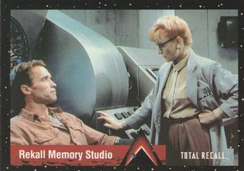 1990 Pacific Total Recall #17 Rekall memory Studio Front