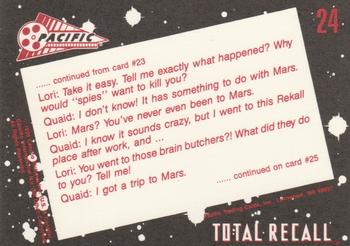 1990 Pacific Total Recall #24 