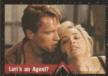1990 Pacific Total Recall #27 Lori's an Agent? Front
