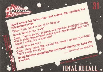 1990 Pacific Total Recall #31 