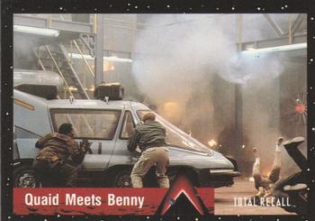 1990 Pacific Total Recall #47 Quaid Meets Benny Front