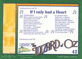 1990 Pacific The Wizard of Oz #42 If I only had a Heart Back