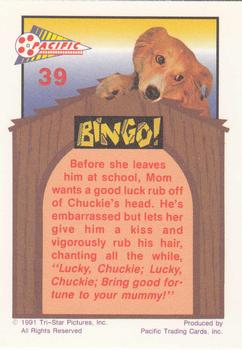 1991 Pacific Bingo #39 Good Luck Kiss Back