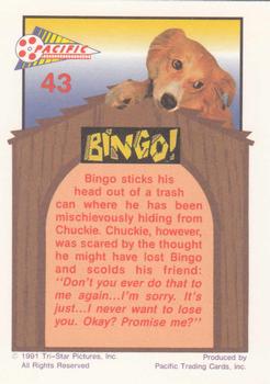 1991 Pacific Bingo #43 Chuckie Scolds Bingo Back