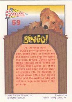 1991 Pacific Bingo #59 Bingo At The Wheel Back