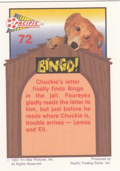 1991 Pacific Bingo #72 Surprise Letter From Chuckie Back