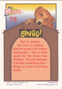 1991 Pacific Bingo #75 It's Back! Back