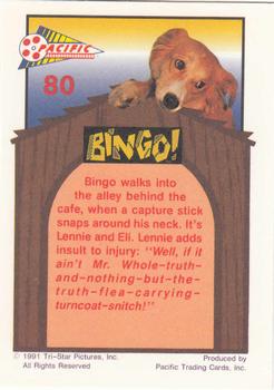 1991 Pacific Bingo #80 Gotcha! Back