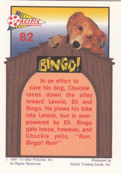1991 Pacific Bingo #82 Let Go Of My Dog! Back
