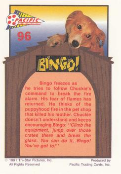 1991 Pacific Bingo #96 Fear Of Flames Back