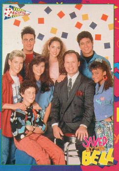 1992 Pacific Saved by the Bell #105 Cast Photo Front