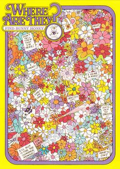 1992 Pacific Where are They? #62 Find Bunny Honey   in this crazy daisy maze Front