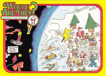 1992 Pacific Where are They? #106 Search for Santa   on Earth and in space Front