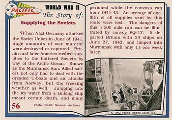 1992 Pacific The Story of World War II #56 The Arctic Convoy Battles Back
