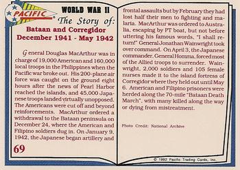 1992 Pacific The Story of World War II #69 Along the March of Death Back