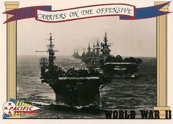 1992 Pacific The Story of World War II #80 Carriers on the Offensive Front