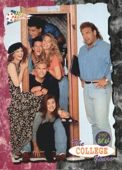 1994 Pacific Saved By The Bell: The College Years #19 Cast Photo Front