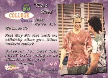 1994 Pacific Saved By The Bell: The College Years #46 