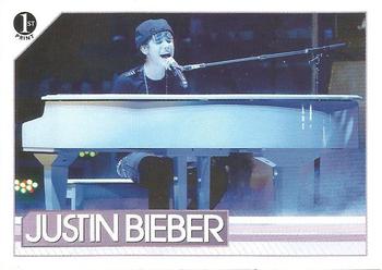 2010 Panini Justin Bieber #2 Justin made an entrance by being raised up on Front