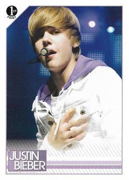 2010 Panini Justin Bieber #6 Before he appeared on stage for his 2010 concert Front