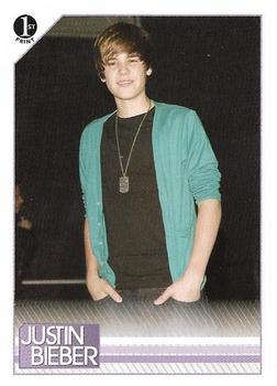 2010 Panini Justin Bieber #14 Justin took a moment backstage at the 2010 Pep Front