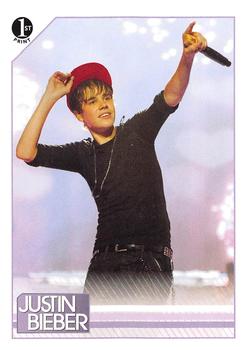 2010 Panini Justin Bieber #24 Justin proved on his My World Tour that it cer Front