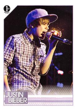 2010 Panini Justin Bieber #38 On Valentine's Day 2010, Justin warmed the hea Front