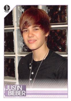 2010 Panini Justin Bieber #41 Justin found himself in Miami on Feb. 6, 2010 Front