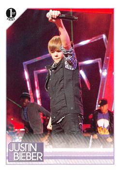 2010 Panini Justin Bieber #47 One winner at Nickelodeon's 23rd Annual Kids' Front