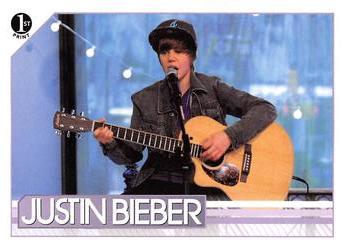 2010 Panini Justin Bieber #56 Among the songs in the set list he played whil Front