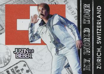 2011 Panini Justin Bieber #121 My World Tour Front