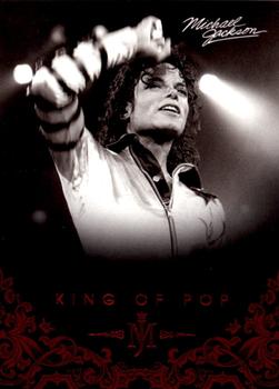 2011 Panini Michael Jackson #1 Michael's first solo world tour drew an unprec Front