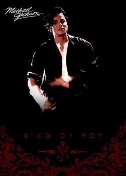 2011 Panini Michael Jackson #5 Michael Jackson's No. 1 single Bad was release Front
