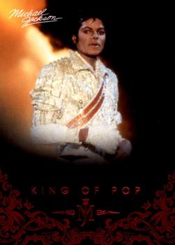 2011 Panini Michael Jackson #11 Following the release of Thriller in 1983, Mic Front