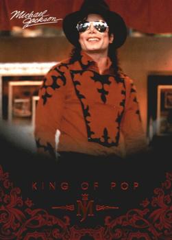 2011 Panini Michael Jackson #14 Michael has received numerous international aw Front
