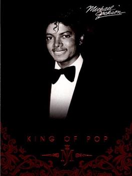2011 Panini Michael Jackson #15 Michael recorded two songs with Paul McCartney Front