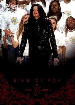 2011 Panini Michael Jackson #25 During the 2006 World Music Awards, Michael wa Front